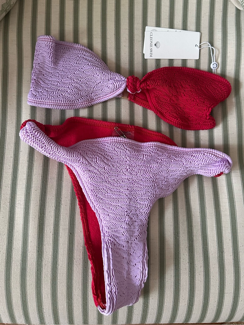 cleonie bahamas kini and bora bora brief set